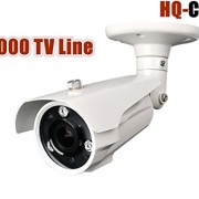 Hq-cam-1000TV-Lines-High-Resolution-Security-Outdoorindoor-Weatherproof-Camera-13-Sony-Ex-View-II-CCD-3IR-Matrix-Infared-LEDs-28-12mm-Vari-focal-Lens-CCTV-Day-and-Night-VIsionIR-Distance-120150ft-0-0