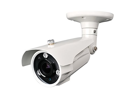 Hq-cam-700TV-Lines-High-Resolution-Security-Outdoorindoor-Weatherproof-Camera-13-Sony-Ex-View-II-CCD-3IR-Matrix-Infared-LEDs-28-12mm-Vari-focal-Lens-CCTV-Day-and-Night-VIsionIR-Distance-100120ft-0