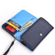 Kroo-Clutch-Wristlet-Wallet-for-4-inch-Smartphone-with-See-Thru-Screen-Carrying-Case-Non-Retail-Packaging-Dark-Blue-and-Baby-Blue-0-5