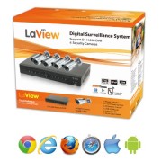 LaView-LV-KDV0804B6S-8-Channel-DVR-Security-System-with-500GB-Surveillance-HDD-and-4-x-600TVL-DayNight-Bullet-Cameras-Silver-0-6