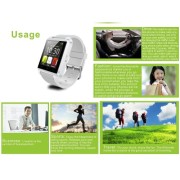 LeexGroupNew-U8-Bluetooth-Smart-Watch-WristWatch-Phone-Mate-For-IOS-Android-Apple-iphone-44S55C5S-Samsung-S2S3S4Note-2Note-3-HTC-Sony-Blackberry-White-0-3