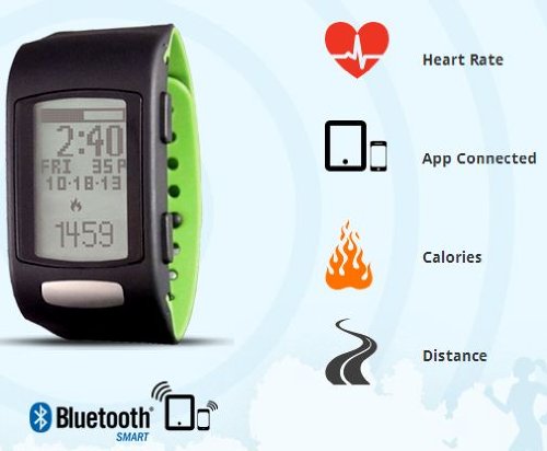 LifeTrak-Move-C300-24-hour-Fitness-Tracker-BlackWoodland-Green-0-5