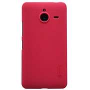 Lumia-640-Xl-Case-Demommtm-Ultra-Slim-Frosted-Hard-Case-Slim-Cover-with-Hd-Screen-Protector-for-Nokia-Microsoft-Lumia-640-Xl-Smartphone-Hard-Red-0-3