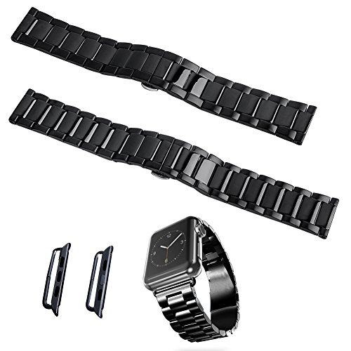 MD-Apple-38mm-42mm-charcoal-brilliant-black-I-Watch-Band-Strap-Metallic-Chain-Buckle-Wrist-Band-0-1