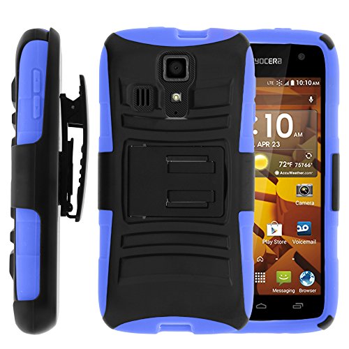 MINITURTLE-2-in-1-Hybrid-Dual-Layer-Armor-Phone-Case-Cover-with-Kickstand-Holster-Belt-Clip-and-Screen-Protector-for-Prepaid-Android-Smartphone-Kyocera-Hydro-Icon-C6730-Kyocera-Hydro-Life-C6530-Boost–0