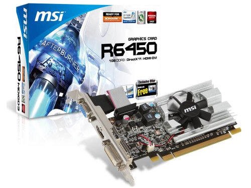 MSI-ATI-Radeon-HD6450-1-GB-DDR3-VGADVIHDMI-Low-Profile-PCI-Express-Video-Card-R6450-MD1GD3LP-0