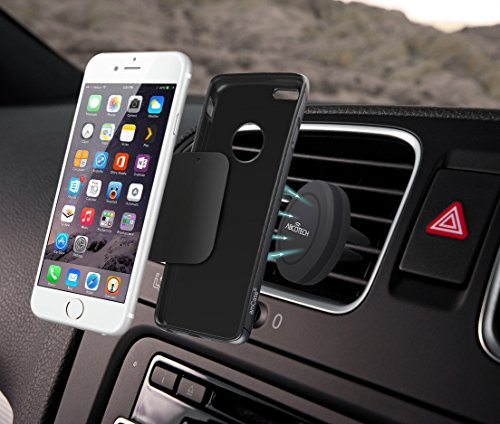 Mobile-Phone-Car-Mount-Air-Vent-Smartphone-Car-Mount-with-Magnetic-One-Step-Mounting-Technology-Best-Cell-Phone-Holder-for-Your-Car-Compatible-with-All-Phones-0-3