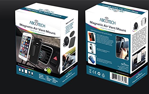 Mobile-Phone-Car-Mount-Air-Vent-Smartphone-Car-Mount-with-Magnetic-One-Step-Mounting-Technology-Best-Cell-Phone-Holder-for-Your-Car-Compatible-with-All-Phones-0-4