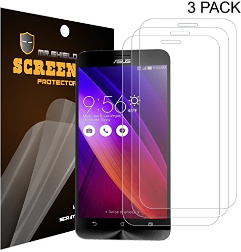 Mr-Shield-For-Asus-Zenfone-2-55-Inch-ZE550ml-ZE551ml-Anti-Glare-Matte-Screen-Protector-3-PACK-with-Lifetime-Replacement-Warranty-0