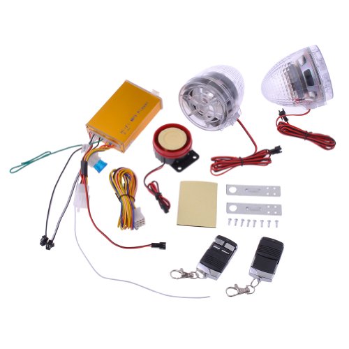 Neewer-Motorcycle-Bike-Anti-theft-MP3-FM-Player-and-Security-Alarm-System-Kit-with-Remote-Control-Electric-Start-0