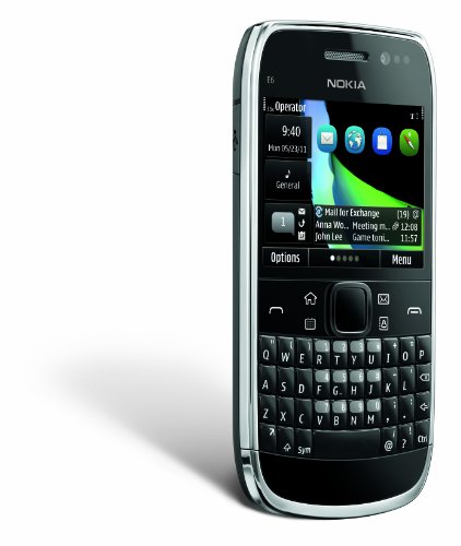 Nokia-E6-Unlocked-GSM-Phone-with-Touchscreen-QWERTY-Keyboard-Easy-E-mail-Setup-GPS-Navigation-and-8-MP-Camera-US-Version-with-Warranty-Black-0-0