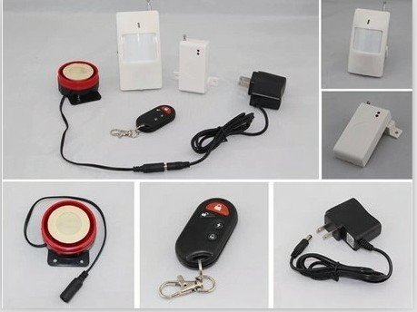 Oplaza-High-Loudness-110db-Siren-Safety-Driveway-Patrol-Infrared-Wireless-Home-Security-Alert-Alarm-System-Kit-0-4