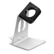 Orzly-DuoStand-Charge-Station-for-Apple-Watch-iPhone-Aluminum-Desk-Stand-Cradle-in-SILVER-with-Built-In-Insert-Slots-for-both-Grommet-Wireless-Charger-and-Lightning-Cable-for-use-as-a-fully-functional-0-0