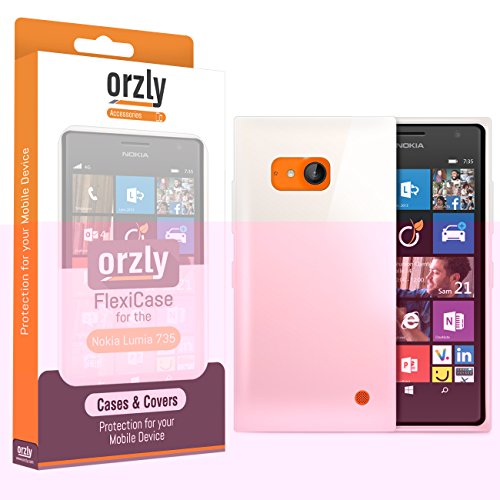 Orzly-FlexiCase-for-Microsoft-LUMIA-630-635-Protective-Flexible-Silicon-Gel-Phone-Case-in-Semi-Transparent-WHITE-Retail-Packed-Designed-by-Orzly-specifically-for-use-with-the-Microsoft-LUMIA-630-LUMIA-0