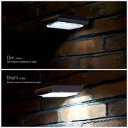 OxyLED-2nd-Generation-SL10-16-Super-Bright-LED-Wireless-Solar-Powered-Motion-Sensor-Light-Outdoor-Garden-Patio-Path-Deck-Yard-Home-Driveway-Stair-Outside-Wall-Mount-Gutter-Fence-Security-Lamp-Light-St-0-3