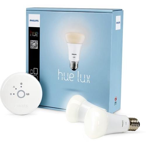 Philips-Lux-60W-Equivalent-Soft-White-2700K-A19-Dimmable-Wireless-LED-Light-Bulb-Starter-Kit-0