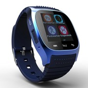 PowerLead-M26-147-Touch-Screen-Bluetooth-V30-Smart-Phone-Watch-w-SMS-Alarm-Pedometer-Black-0-1