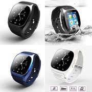 PowerLead-M26-147-Touch-Screen-Bluetooth-V30-Smart-Phone-Watch-w-SMS-Alarm-Pedometer-Black-0-3