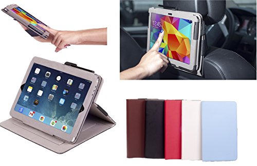 Premium-Multi-functional-Leather-Case-and-stand-Flip-Stand-Cover-with-Elastic-Hand-Strap-Mounting-kit-For-Ipad-Air-And-Ipad-Air-2-BROWN-0