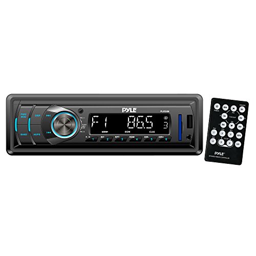 Pyle-PLR34M-In-Dash-Stereo-Radio-Headunit-Receiver-USBSD-Readers-AUX-Input-MP3-Playback-Remote-Control-Single-DIN-0