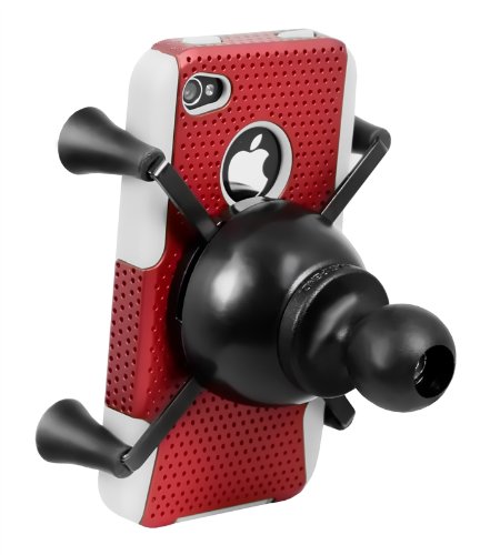 Ram-Mount-Cradle-Holder-for-Universal-X-Grip-CellphoneiPhone-with-1-Inch-Ball-Non-Retail-Packaging-Black-0-4