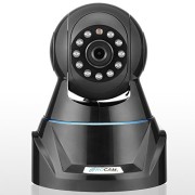 Rocam-NC400-WirelessWired-IP-CameraVideo-MonitoringSurveillanceplugplayIP-PanTilt-with-Two-Way-Audio-and-Night-VisionBlack-0