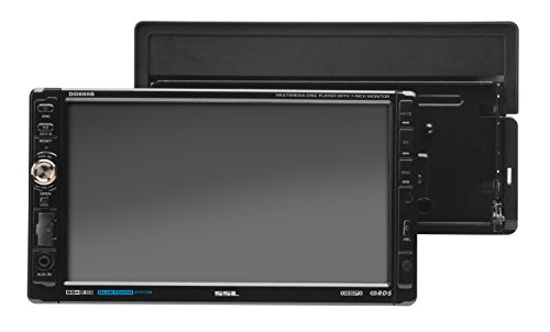 SSL-DD889B-In-Dash-Double-Din-7-inch-Motorized-Detachable-Touchscreen-DVDCDUSBSDMP4MP3-Player-Receiver-Bluetooth-Streaming-Bluetooth-Hands-free-with-Remote-0-0