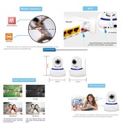 Smartiscam-Megapixel-Wireless-720P-HD-Wi-Fi-IP-Camera-QR-Code-Scan-Smartphone-WPS-Easy-Setup-Home-Remote-Surveillance-Monitoring-System-with-Two-way-Talk-30ft-Night-Vision-APP-Smooth-PT-Control-white-0-3