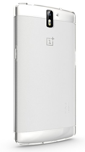 TUDIA-Ultra-Slim-LITE-TPU-Bumper-Protective-Case-for-OnePlus-One-Smartphone-Frosted-Clear-0-2