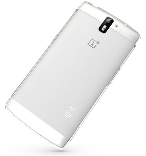 TUDIA-Ultra-Slim-LITE-TPU-Bumper-Protective-Case-for-OnePlus-One-Smartphone-Frosted-Clear-0-4