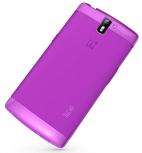 TUDIA-Ultra-Slim-LITE-TPU-Bumper-Protective-Case-for-OnePlus-One-Smartphone-Purple-0-4