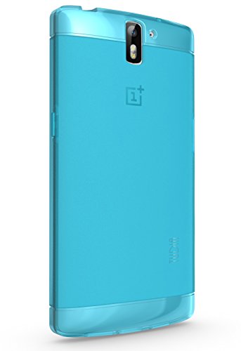 TUDIA-Ultra-Slim-LITE-TPU-Bumper-Protective-Case-for-OnePlus-One-Smartphone-Teal-0-2