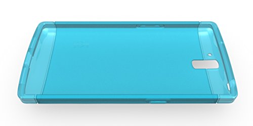 TUDIA-Ultra-Slim-LITE-TPU-Bumper-Protective-Case-for-OnePlus-One-Smartphone-Teal-0-3