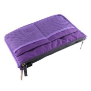 Tapp-C-Multi-pocket-Nylon-Purse-Insert-Organizer-Purple-0-2