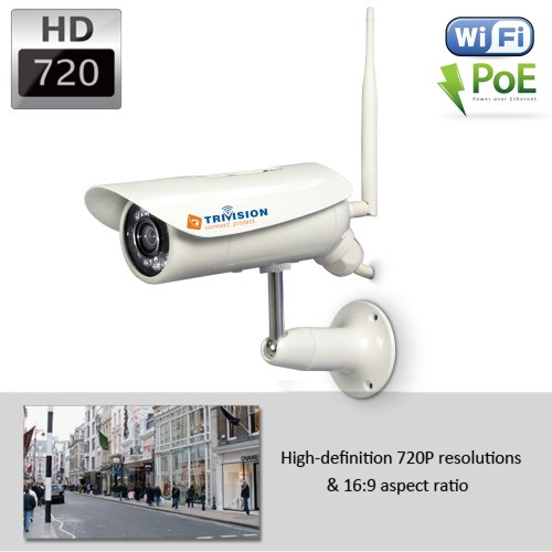 TriVision-NC-326PW-HD-720P-Wi-Fi-Wirelss-Home-IP-Security-Camera-Outdoor-Watherproof-Poe-Wired-High-Definition-1280-x-720-Pixel-True-DayNight-Vision-Motion-Sensor-Built-in-MicroSD-Card-DVR-Expandable–0