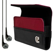 VanGoddy-Wine-Red-Portola-Holster-Carrying-Case-for-Kyocera-Smartphones-VG-Headphones-0