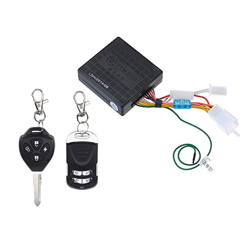 VicTec Motorcycle Security System Anti-theft Alarm Cutting Off Remote Engine Start Arming 