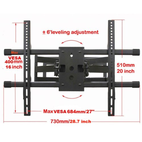 VideoSecu-Articulating-Full-Motion-TV-Wall-Mount-Bracket-for-most-32-65-LED-LCD-Plasma-HDTV-up-to-165-lbs-with-VESA-up-to-684×400-mm-Dual-Arm-pulls-out-up-to-25-Inch-with-Leveling-Adjustments-A37-0-0