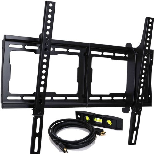 VideoSecu-Tilt-TV-Wall-Mount-Bracket-23-Inch-to-65-Inch-MF608B-Black-0