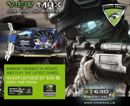 ViewMax-NVIDIA-GeForce-GT-630-4GB-BLACK-EDITION-GDDR3-128-Bit-PCI-Express-PCIe-DVI-Video-Card-HDMI-HDCP-Support-0-4