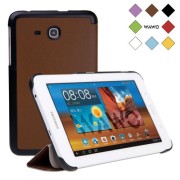 WAWO-Samsung-Tab-3-Lite-70-Inch-Tablet-Fold-Case-Cover-brown-0