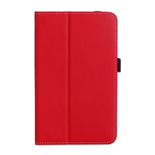 WAWO-Samsung-Tab-3-Lite-70-Inch-Tablet-Folio-Case-Cover-red-0-6