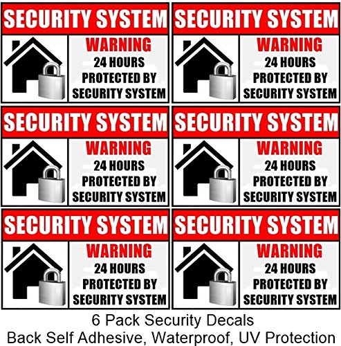 Weatherproof-OutdoorIndoor-6-Pack-354-wide-X-224-high-Home-Business-Security-Burglar-Alarm-System-Window-Door-Warning-Alert-Sign-Sticker-Decals-Back-Self-Adhesive-UV-Protected-and-Waterproof-0