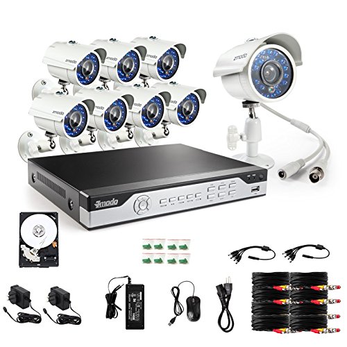 Zmodo-KHI8-YARUZ8ZN-1T-8-Channel-H264-960H-DVR-Security-System-with-1-TB-HD-and-8-700TVL-IR-Cameras-White-0