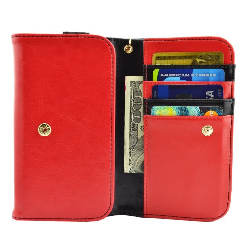 caseen-ViVi-Womens-Smartphone-Wallet-Clutch-Wristlet-Case-RedBlack-for-Apple-iPhone-6-Plus-Samsung-Galaxy-S6-S6-Edge-Note-4-Edge-3-2-II-Google-Nexus-6-Galaxy-S5-Active-HTC-One-M9-EYE-M8-Sony-Xperia-Z3-0-2