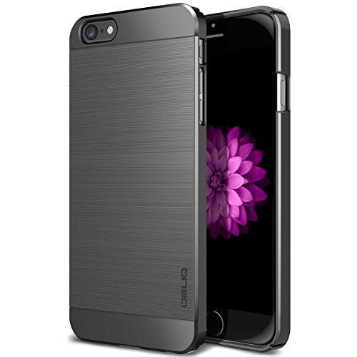 iPhone-6-Case-OBLIQ-Slim-MetaTitanium-Space-Gray-Thin-Slim-Fit-Bumper-Armor-Scratch-Resist-Metallic-Finish-Dual-Layered-Heavy-Duty-Hard-Protection-Hybrid-High-Quality-Case-for-Apple-iPhone-6-47-0