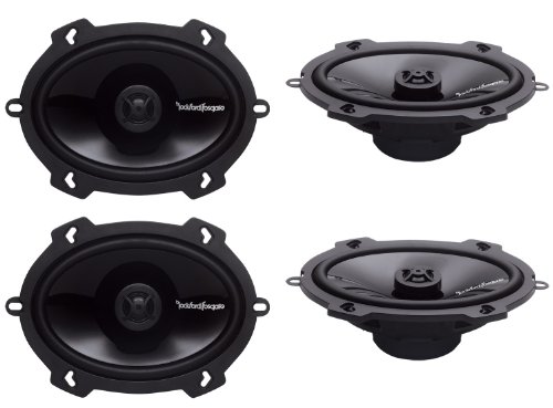 4-New-Rockford-Fosgate-P1572-5×7-240W-2-Way-Car-Coaxial-Speakers-Audio-Stereo-0