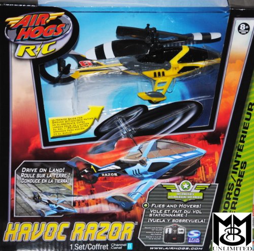 Air-Hogs-Havoc-Razor-Helicopter-with-Landing-Gear-Flies-and-Drives-on-the-Ground-Yellow-0