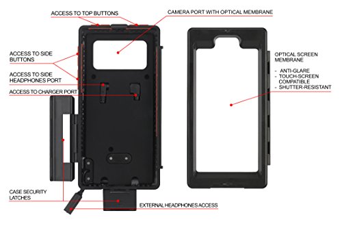 BikeConsole-SMART-4-Waterproof-Shock-Protected-Universal-Smartphone-Hard-Case-Bike-Mount-Holder-screens-43-52-Blackberry-Z-HTC-One-Google-Nexus-LG-Lumia-Moto-X-Droids-Galaxy-more-0-4