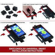 BikeConsole-SMART-4-Waterproof-Shock-Protected-Universal-Smartphone-Hard-Case-Bike-Mount-Holder-screens-43-52-Blackberry-Z-HTC-One-Google-Nexus-LG-Lumia-Moto-X-Droids-Galaxy-more-0-6